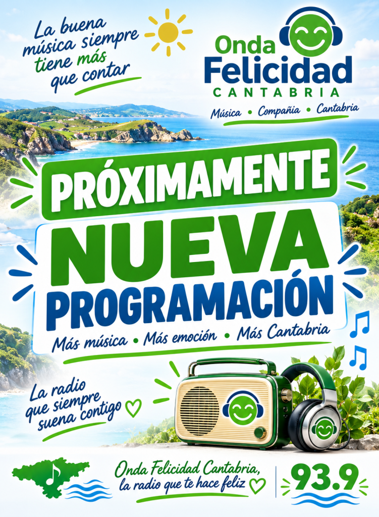 Próximamente nueva programación